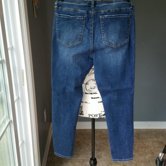 💥People's Liberation Jeans Ava Ripped 11 Lt. Jr - Picture 2 of 8